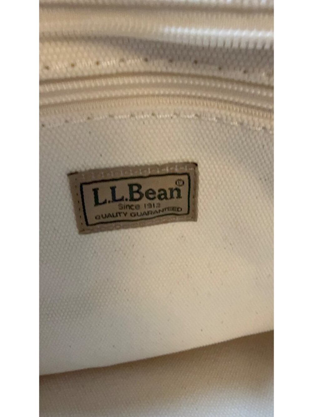 L.L. Bean Boat and Tote Crossbody Pool Blue Straps Exclusive Limited - Picture 4 of 5
